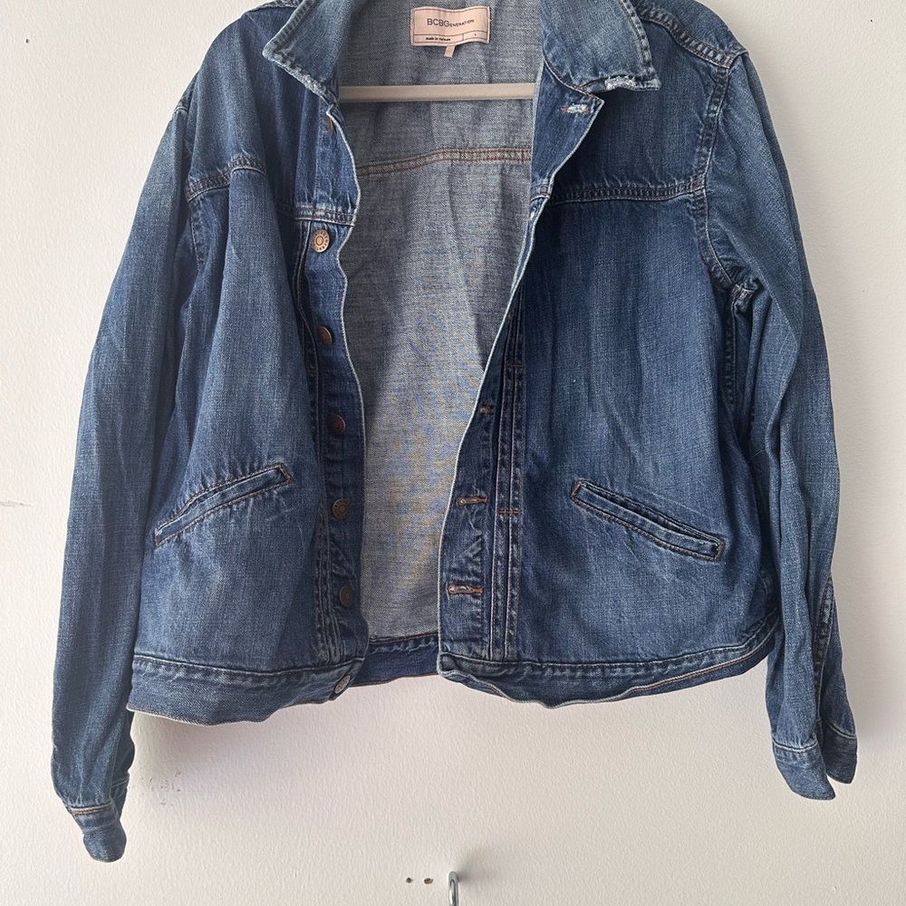 BCBGeneration Blue Jean Jacket